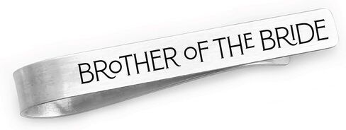Groomsman Tie Clip Wedding Party Gift Idea For Your Groomsman Family Friend Groomsman Gift Idea Wedding Party Groomsman FBA-WEDDING-TIE-CLIP (|Groomsman|) in Saudi Arabia
