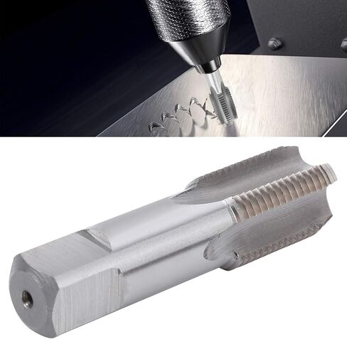 G1/2-14 Pipe Thread Tap, Good Performance Cutting Tools High Hardness High Speed Steel Tap for Stainless Steel in Saudi Arabia