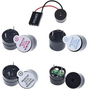 10pcs active buzzer 3V/5V/12V/16R TMB12A03 TMB12A05 TMB12A12 نغمة صافرة طويلة مستمرة 12095 12 * 9.5 ملم (3V نشط الجرس) in Saudi Arabia