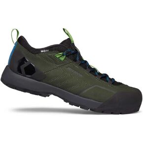 BLACK DIAMOND Equipment Men's Mission Leather Low Wp Approach Shoes - Cypress-Black - 12 in Kuwait