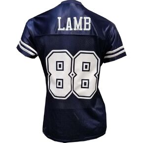 Custom Glitterflake Lamb Womens Navy Jersey Size Medium in Saudi Arabia