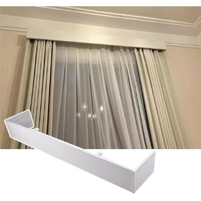 Curtain Pelmet Panel Without Track ， Venetian Blinds Roller Blins Curtain Pelmet Box Panel Cover(5.6M(18.4 ft)) in Kuwait