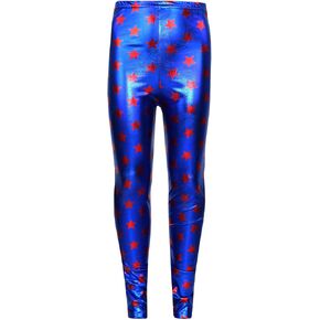 a2z4kids Kids Girls Leggings Metalic Shinny Disco Fashion Dance Leggings Age 2-13 Year in Saudi Arabia