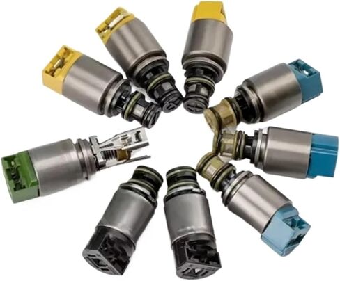 ZF6HP19 6HP21 6HP26 Transmission Valve Body 9 Solenoids Kit 1068298044 For BMW 128i X5 X4 Compatible For Audi S4-S8 6HP19 Solenoid in Saudi Arabia