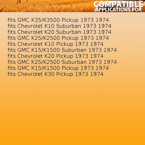 1 Piece Transfer Case Output Shaft Seal Rear fits Chevrolet K30 K10 K20 Pickup Suburban 1973 1974 fits GMC K15 K1500 Pickup 1973 1974 in Kuwait