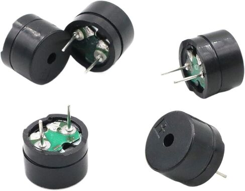 10PCS HC12085 16Ω 42Ω Electromagnetic Buzzer 12085 Passive Buzzer Split Speaker 12 * 8.5MM 12X8.5MM 16ohms 42ohms AC 1.5V 3V 5V(10pcs HC12085 42ohms) in Saudi Arabia