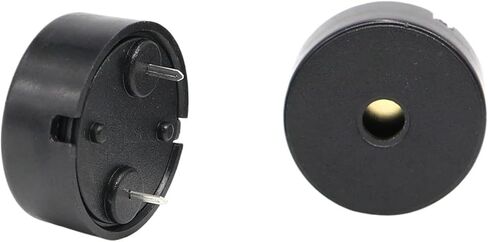 10pcs 1707 Piezoelectric Electric Alarm Dimension17x7mm Drive التردد 4000Hz Buzzer in Saudi Arabia