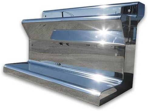 استبدال الدقة الفنية لـ Kenworth W900B Year 2000 Stainless Steel 40 في صندوق البطارية غطاء كامل in Kuwait
