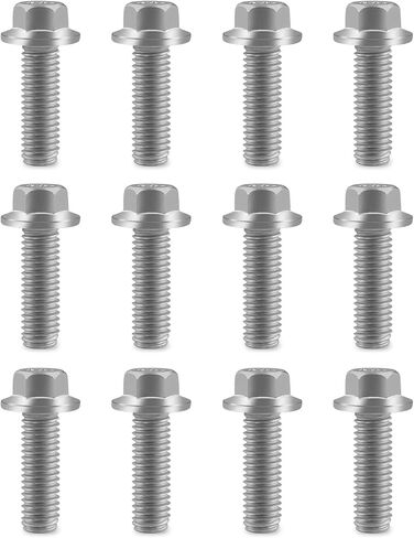 Rear Main Cover Plate Flange Bolts Fit for LS LT Engines LS1 LM7 LR4 LQ4 LS6 L82 L83 L84 L86 L87 LT1, 12Pcs in Saudi Arabia