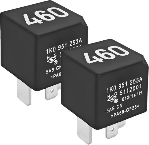 مرحل 460/1K0 951 253A، مرحل السيارة 5112001-12VDC 30A 4-Pin Plug-in Relay لتطبيقات السيارات in Kuwait
