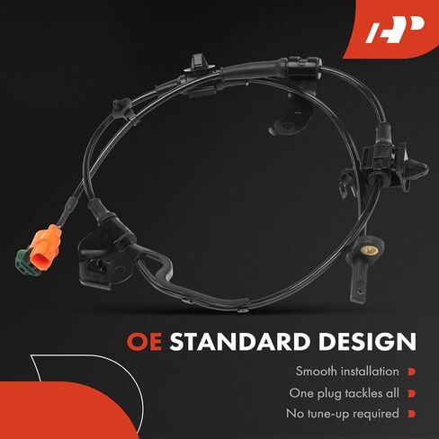 A-Premium Rear Left ABS Wheel Speed Sensor Compatible with Honda Ridgeline 2006-2014, 3.5L, Driver Side in Saudi Arabia