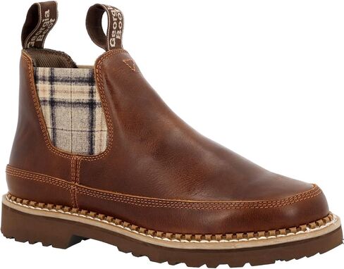 Georgia Boot Women's Plaid Chelsea Romeo Shoe in Saudi Arabia