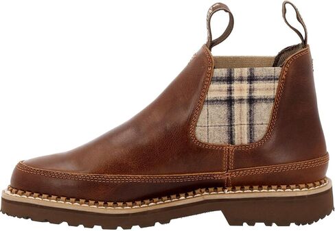 Georgia Boot Women's Plaid Chelsea Romeo Shoe in Saudi Arabia