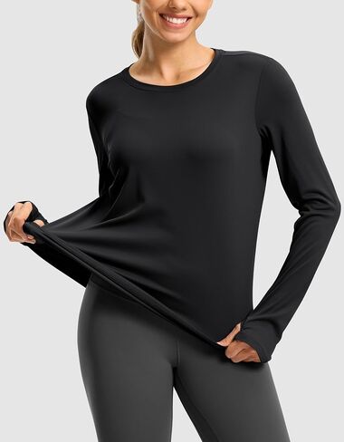 TOOTHFEEL Long Sleeve Prockution Tops for Women Rightweight Rundic Gym Rym Terts Upf 50+ Quick Dry Tops in Saudi Arabia