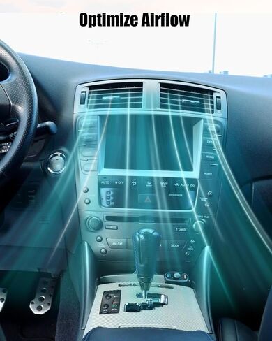 لوحة تنفيس Air Center Dash Air Fore لـ Lexus IS250 IS350 2006-2009 IS F 2008-2009 ACT AC Heater استبدال 55670-53010 5567053010 in Kuwait