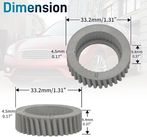 AUTOVIC Aluminium Convertible Flapper Gear Flipper Gear Upgrade For Infiniti G37 Q60 2012-2015 Right & Left in Saudi Arabia