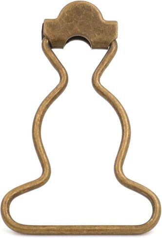 Amanaote 1" Inside Bottom Size Silvery Dungaree Fastener Overall Clip Suspender Buckle Pack of 20 in Saudi Arabia