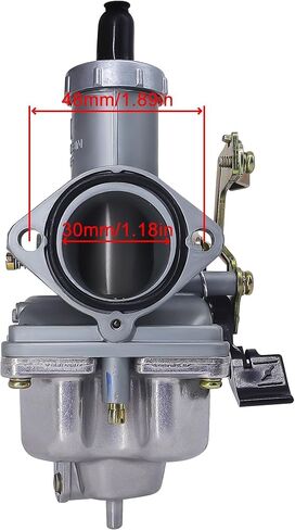 YFM350 Carburetor and Intake Manifold Compatible with Yamaha Warrior 350 YFM350 X 1987-2004 ATV Quad Carb Hand Choke in Saudi Arabia