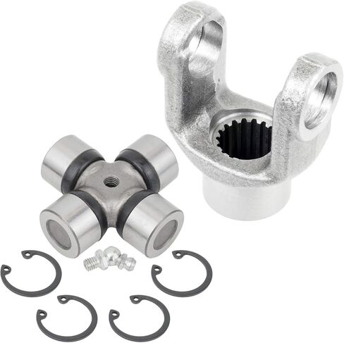 Caltric Front Propeller Shaft Yoke Joint Compatible with Can-Am br 715900116 705500348 715900232 in Saudi Arabia