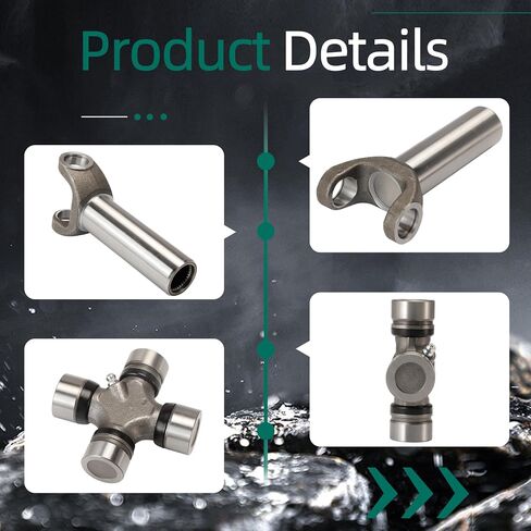 3-3-55551x STRISMESS SLIP SLOKE 1350 Series+447 U-COINT KIT ، FIT لـ GM NP246 ، NP261 و NP263 CASES 1998-2007 ، لـ GM Turbo 400 ، TH 400،4L80E ، 4L85E Transmissions ، 1350 Series 32 lear in Saudi Arabia