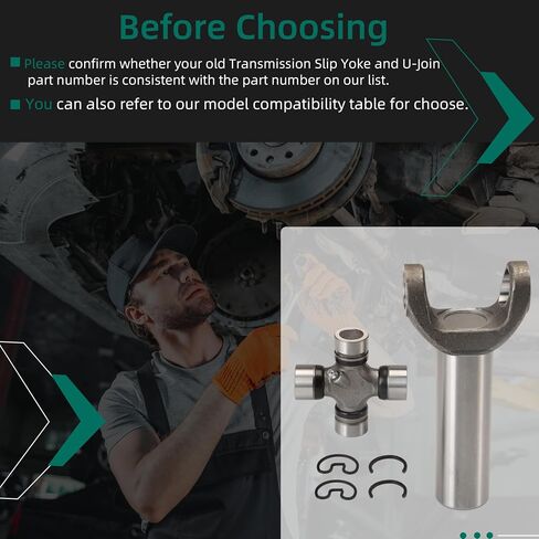 3-3-55551x STRISMESS SLIP SLOKE 1350 Series+447 U-COINT KIT ، FIT لـ GM NP246 ، NP261 و NP263 CASES 1998-2007 ، لـ GM Turbo 400 ، TH 400،4L80E ، 4L85E Transmissions ، 1350 Series 32 lear in Saudi Arabia