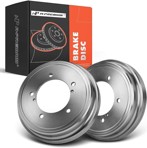 طبول الفرامل الخلفية A-Premium متوافقة مع Suzuki Vitara 1999-2004 ، Grand Vitara 1999-2005 & Chevrolet Tracker 2000-2004 2-PC Set in Kuwait