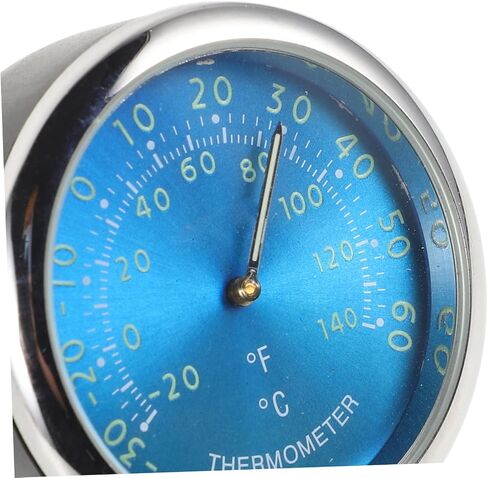 Zerodeko Luminous Car Interior Thermometer Clock with Light Quartz Electronic Dashboard Temperature Monitor for Vehicle Cabin Accurate Timekeeping for Safe Driving in Saudi Arabia