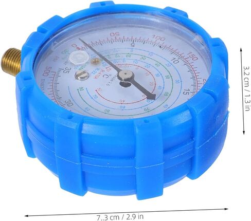 CIIEEO Automotive Mifold Gauge قم بتعيين أداة تكييف عالية مع خراطيم للتشخيص السريع وصيانة وإصلاح السيارات متعددة الاستخدامات in Kuwait