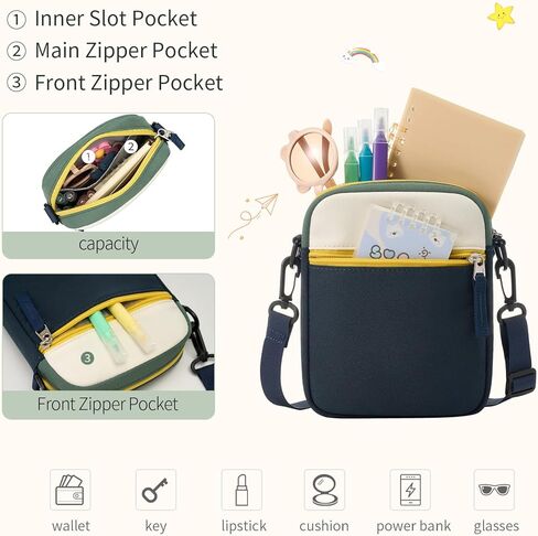 محفظة الأطفال للبنات كروس كيل كيلبوك المحافظ للأطفال الذين تتراوح أعمارهم بين 8-10 10-12 in Kuwait