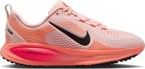 Nike Vomero 18 Big Kids Road Running Shoes (Echo Pink/Bright Crimson/Crimson Bliss/Black) in Saudi Arabia