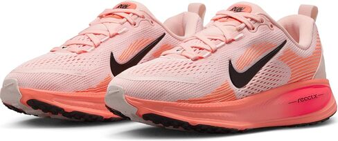Nike Vomero 18 Big Kids Road Running Shoes (Echo Pink/Bright Crimson/Crimson Bliss/Black) in Saudi Arabia