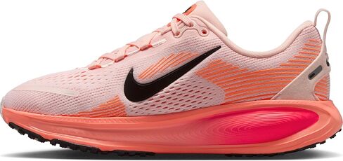 Nike Vomero 18 Big Kids Road Running Shoes (Echo Pink/Bright Crimson/Crimson Bliss/Black) in Saudi Arabia