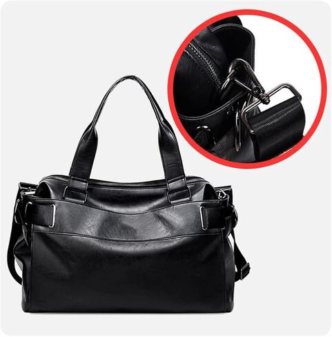 Large Capacity Bag Daily Computer Men's Briefcase Cowhide Handbag Travel in Saudi Arabia