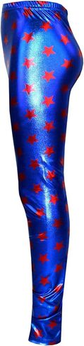 a2z4kids Kids Girls Leggings Metalic Shinny Disco Fashion Dance Leggings Age 2-13 Year in Saudi Arabia
