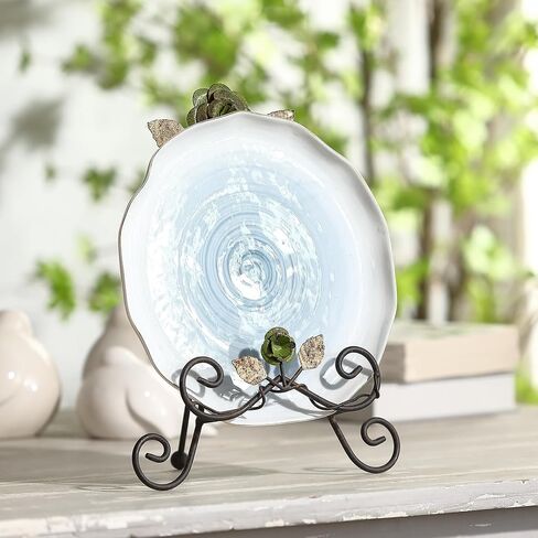 Plate Stand For Display 13.7" H White Plate Easel Display Stand Picture Frame Stand in Saudi Arabia