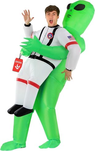 Morph Inflatable Alien Costume Adult, Alien Costume, Halloween Costumes for Men, Halloween Costumes for Adults in Saudi Arabia