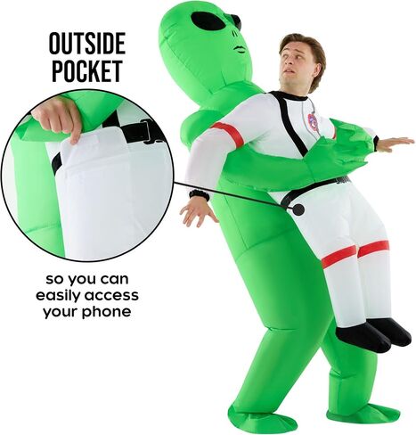 Morph Inflatable Alien Costume Adult, Alien Costume, Halloween Costumes for Men, Halloween Costumes for Adults in Saudi Arabia