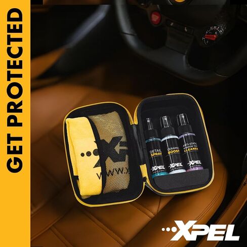 XPEL 3 عبوات مجموعة CARE CARE-CERAMIC & WATERLINGENT التفاصيل للطلاء ، PPF & GLASS | دفعة السيراميك ، رذاذ التفاصيل الخالية من المياه ، منظف زجاجي خالي in Kuwait