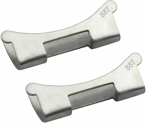 EWATHPARTS 2-557 نهاية قطعة الرابط OYSTER WATTER BAND متوافق مع 34 مم ROLEX 15000 15200 19MM فرشاة in Saudi Arabia