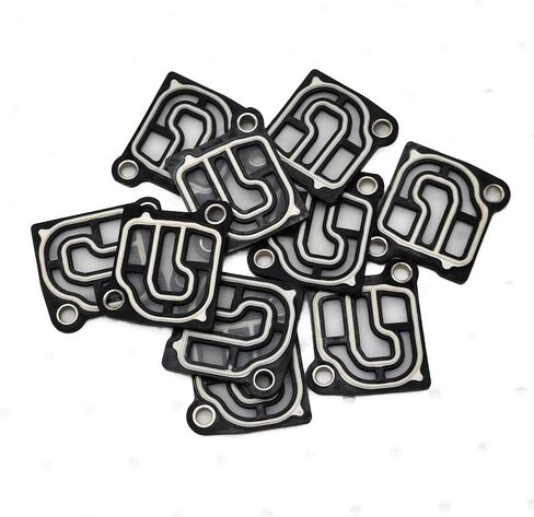 10Pcs Automatic Transmission Clutch Solenoid Gasket for 7-Speed, 0B5 DL501/0DE/02E Models in Saudi Arabia