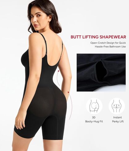 Nebility Shapewear Bodysuits for Women Tummy Control Body Shaper Seamless Waist Trainer Lace Body Suit in Saudi Arabia