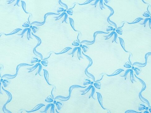 بيجامة Tebbis العصرية ذات اللون الأزرق الدوامة للفتيات مكونة من قطعتين ناعمة بأكمام طويلة وسراويل PJ Set Jammies مقاس 6-18 in Kuwait