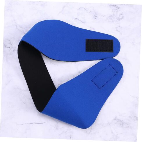 2pcs Waterproof Swimming Headband for Kids and Adults Adjustable Size L Ear Protection Hair Band for Bathing and Diving Black Dark Blue in Saudi Arabia