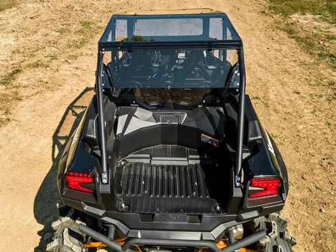 SuperATV Dark Tinted Teryx Roof for 2023+ Kawasaki Teryx KRX 4 1000 | 1/4" Polycarbonate | Protects from the Elements Without Obstructing View | Rattle-Free Fit | USA Made in Saudi Arabia