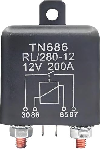 Automotive Power Relay, 12V-60V 200A, Heavy Duty Starting Relay for High Current Applications (200A 48V) in Saudi Arabia