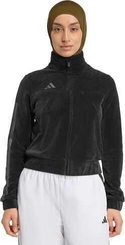 adidas womens House of Tiro Velour Track Top in Saudi Arabia