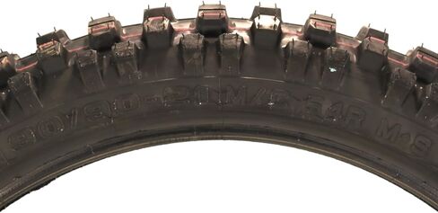 Pirelli MT 21 Rallycross 90/90-21 Front & 120/90-18 إطارات الدراجات النارية الخلفية-رياضة مزدوجة/Enduro ، فقي عدواني للطرق والخار in Kuwait