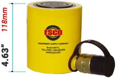 Esco 10304 10 Ton Hydraulic Ram Cylinder, 8 in. Stroke in Saudi Arabia