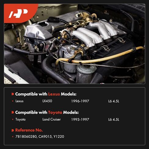 A-Premium 76.5 بوصة كابل مسرع المكربن ​​متوافق مع تويوتا لاند كروزر 1993-1997 و LEXUS LX450 1996-1997 ، 4.5L in Kuwait