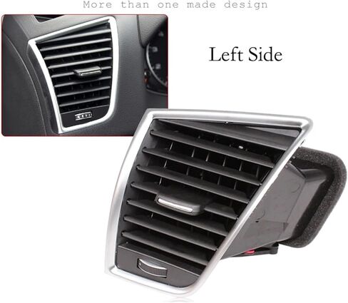 Compatible for Audi Q5 2009-2017 Front Air Conditioning Outlet Center Armrest Air Vent Assembly 8R1820901 8R1820902 8R1820951C(L Side) in Saudi Arabia